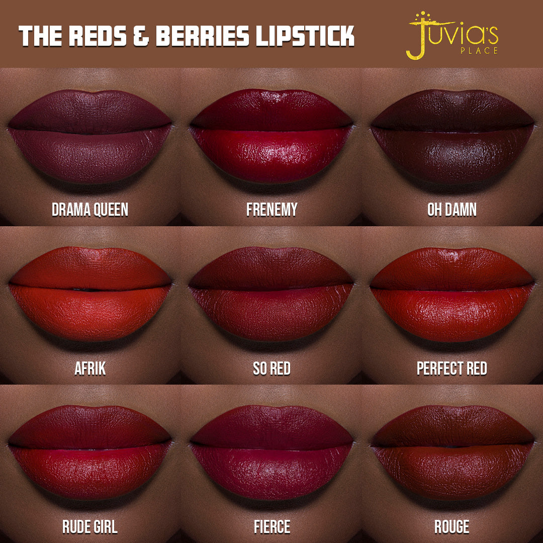 The Reds & Berries Velvety Matte Lipsticks thumbnail image